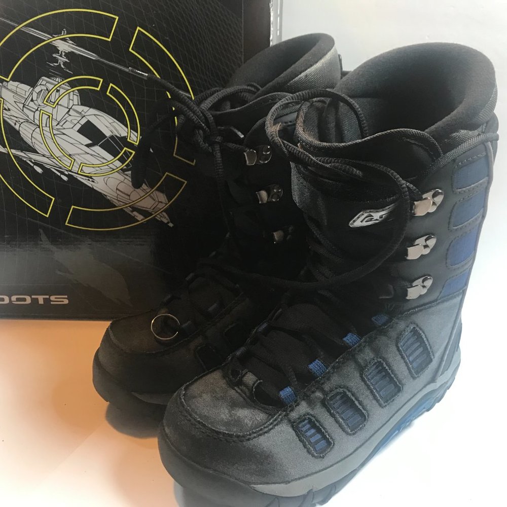 Nitro Black Snow Boarding Boots Size 9 U.S.